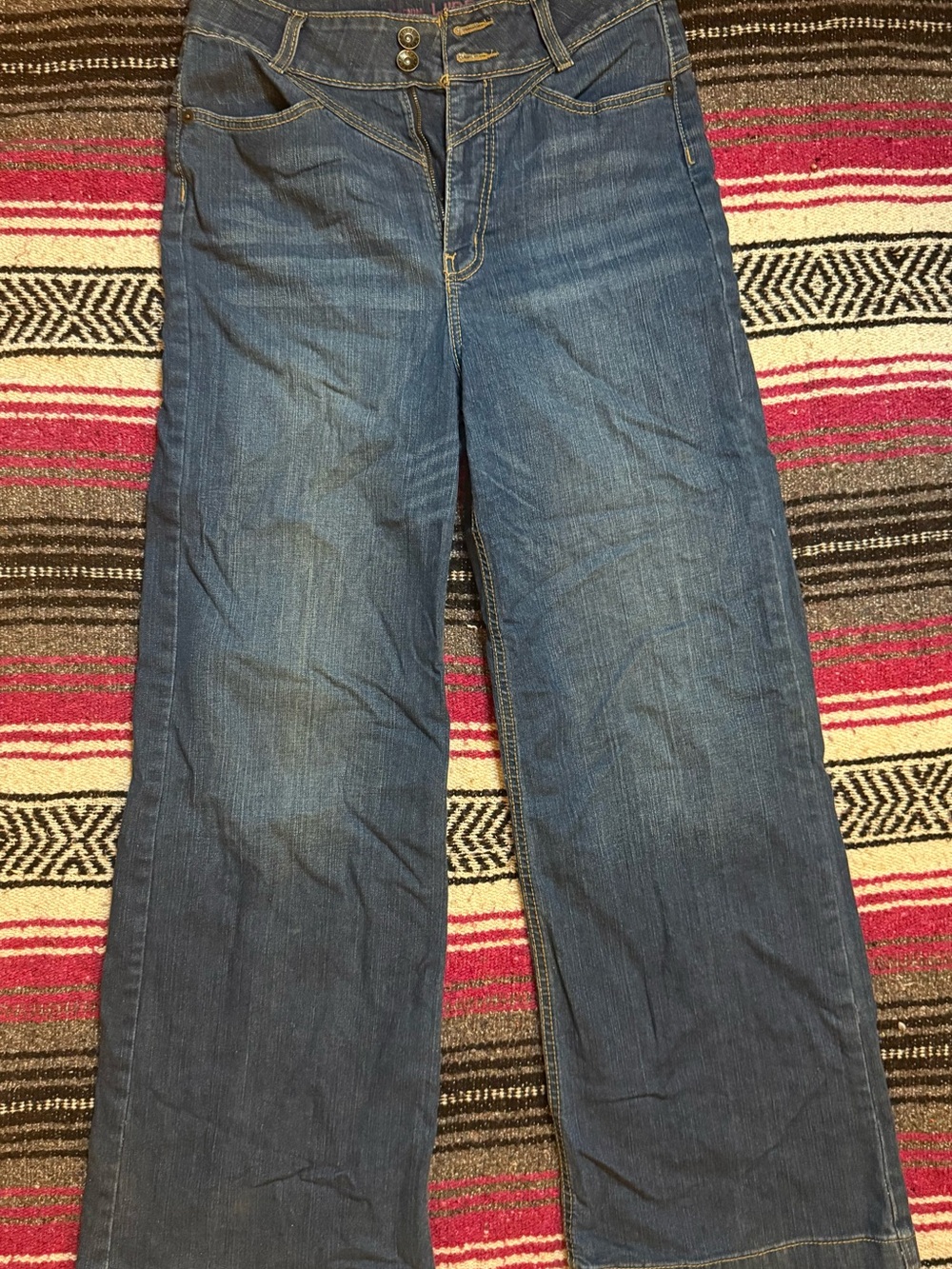 Cruel Girl Indigo Wide Leg Jeans